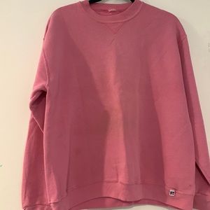 Russell Athletics Pink Sweater